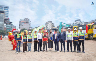 Lãnh đạo tập đoàn Delta Group tại sự kiện khởi động dự án D’.Patrimony